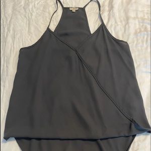 Mock wrap tank top